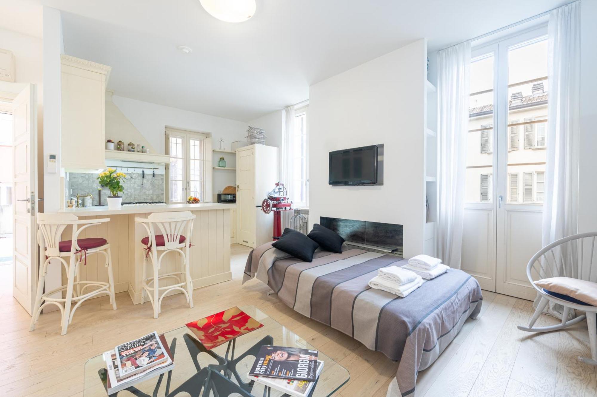 Teatro Regio Exclusive Apartment パルマ エクステリア 写真
